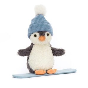 Penguin Snowboarding